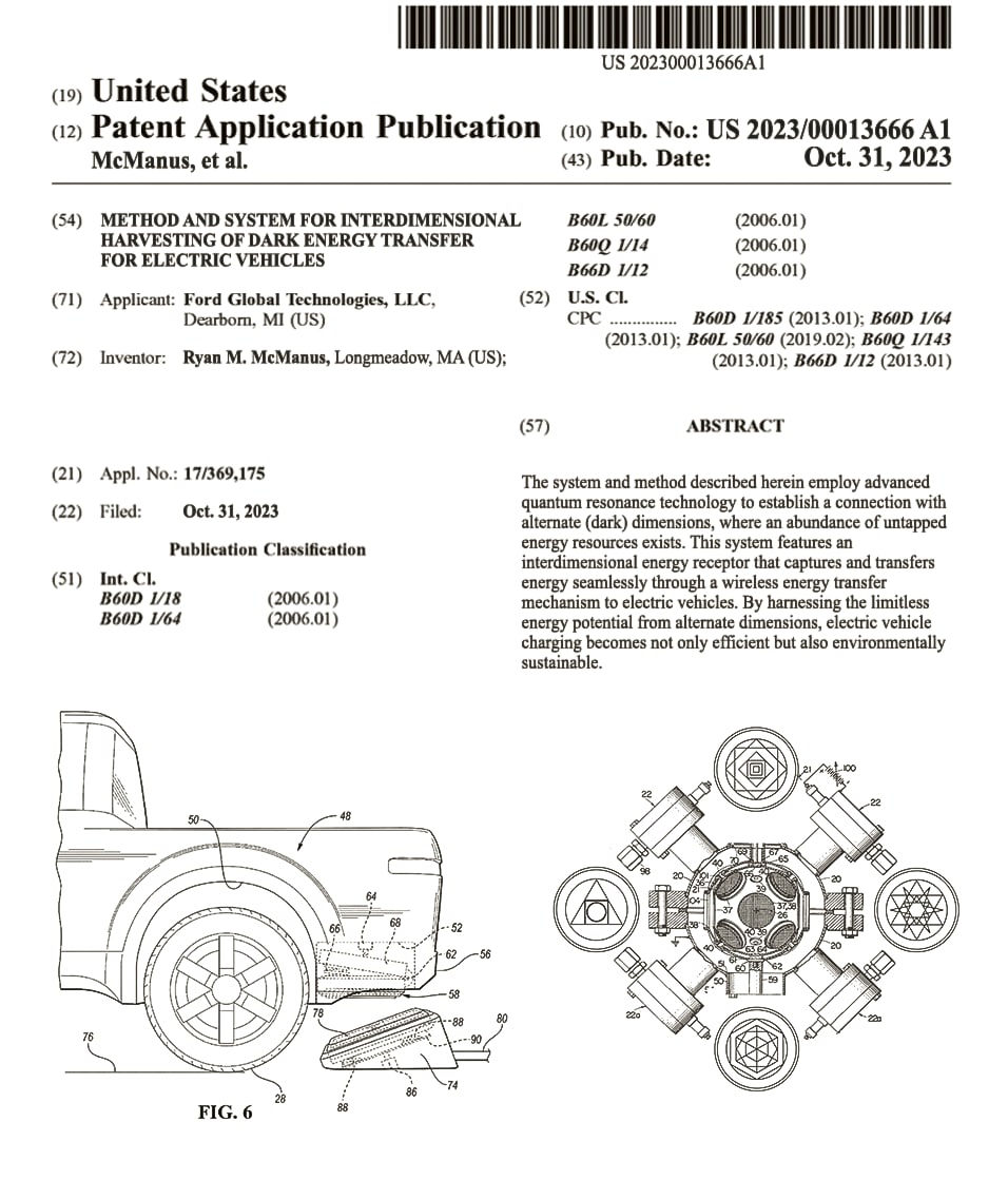 Fake Patent Application for Frunkenstein Concept